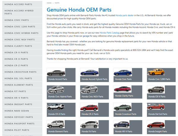 Honda Parts